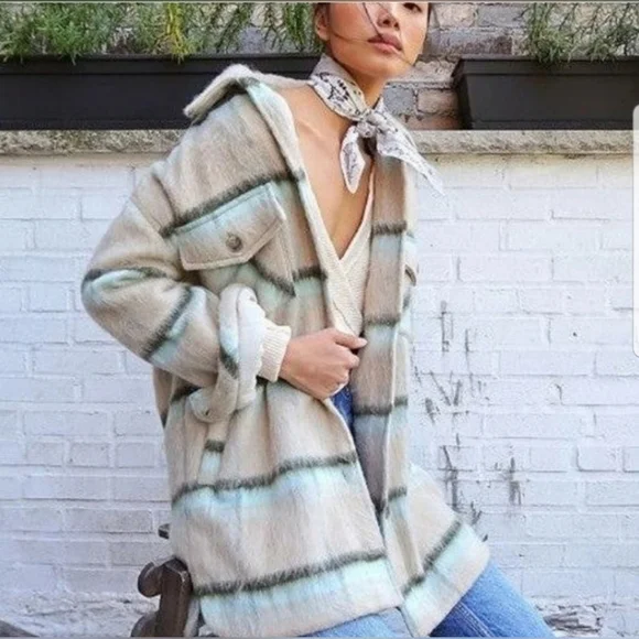 We the Free Vienna Shirt Jacket - Picture 1 of 10